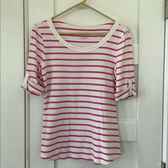 Talbots short sleeve cotton top - Picture 2 of 2